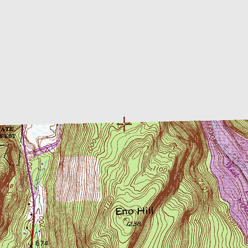 Topographic Map of Charles Arnold Recreation Area, CT
