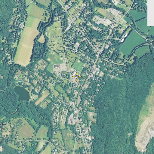 Aerial/Satellite Image of Mitchell Elementary School, CT
