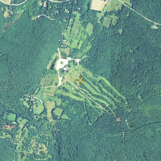 Aerial/Satellite Image of Pine Lodge, CT