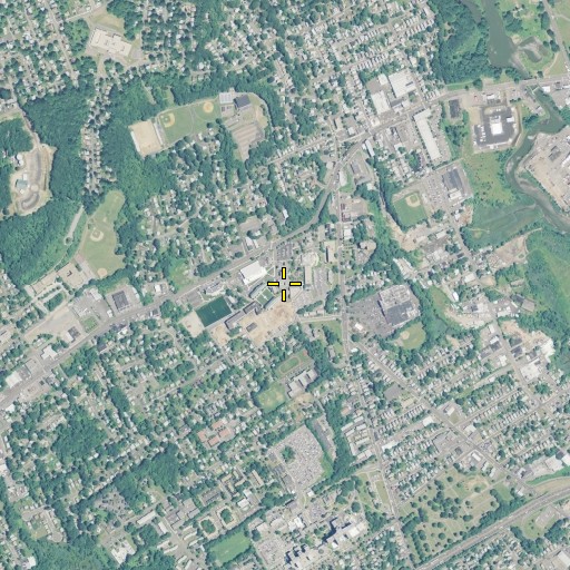 Aerial/Satellite Image of Peterson Library, CT