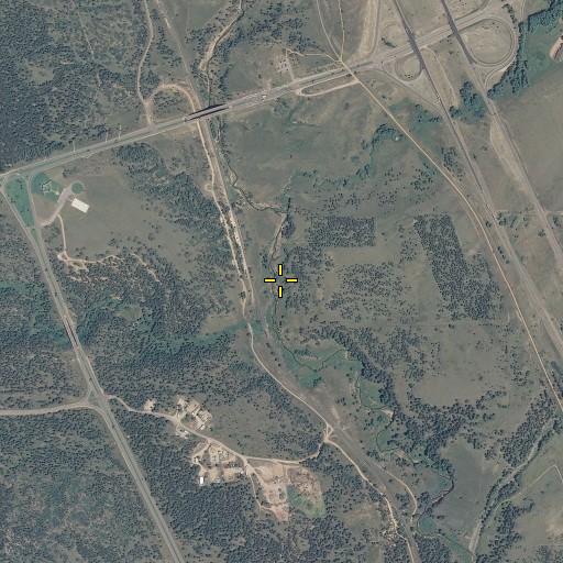 Aerial/Satellite Image of Smith Creek, CO