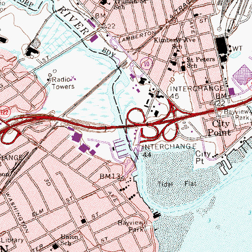 Topographic Map of West River Bridge, CT