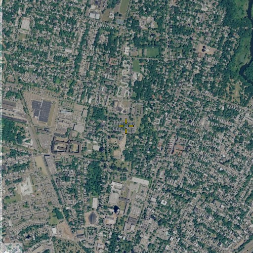 Aerial/Satellite Image of Yale Divinity School, CT