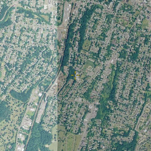Aerial/Satellite Image of Casimir Pulaski School, CT