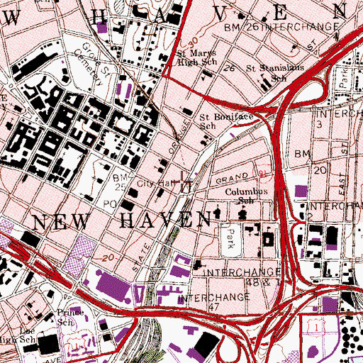 Topographic Map of Elks Club, CT