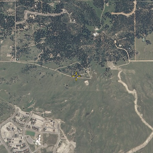 Aerial/Satellite Image of Wolf Ranch, CO