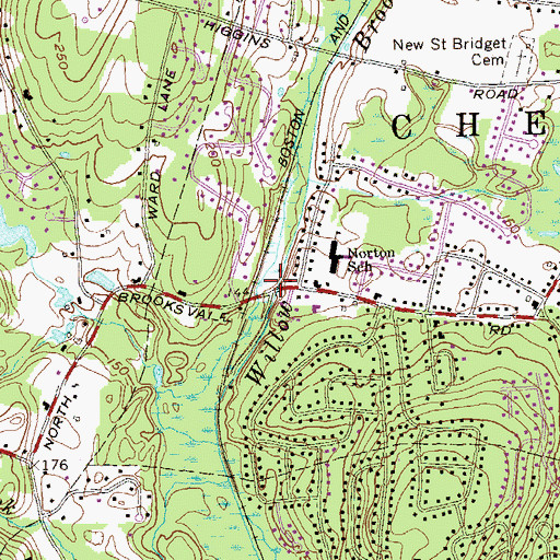 Topographic Map of Farmington Canal Lock, CT