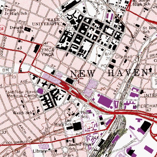 Topographic Map of Gregson Quarter (historical), CT