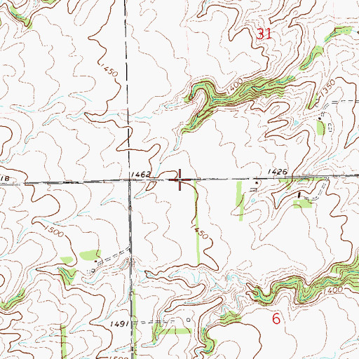 Topographic Map of Lake Traverse Reservation, SD