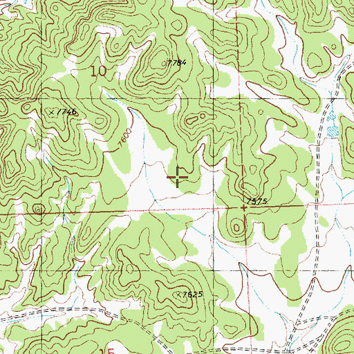 Topographic Map of Armijo Tank, NM