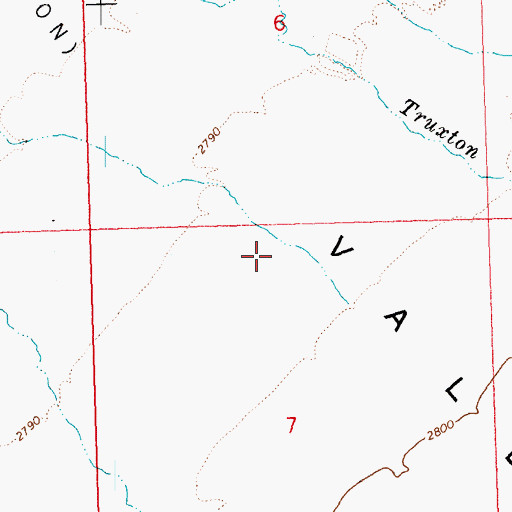 Topographic Map of Kingman Division, AZ