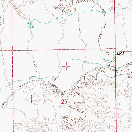 Topographic Map of Safford Division, AZ