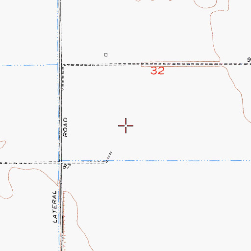Topographic Map of Biggs Division, CA
