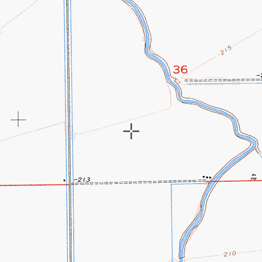 Topographic Map of Calipatria-Westmorland Division, CA