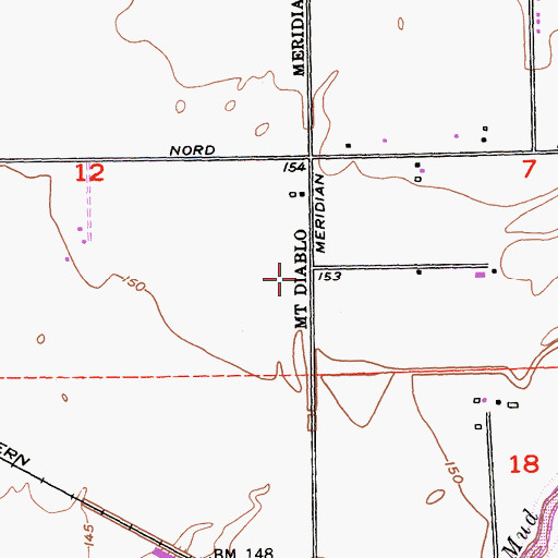 Topographic Map of Chico Division, CA