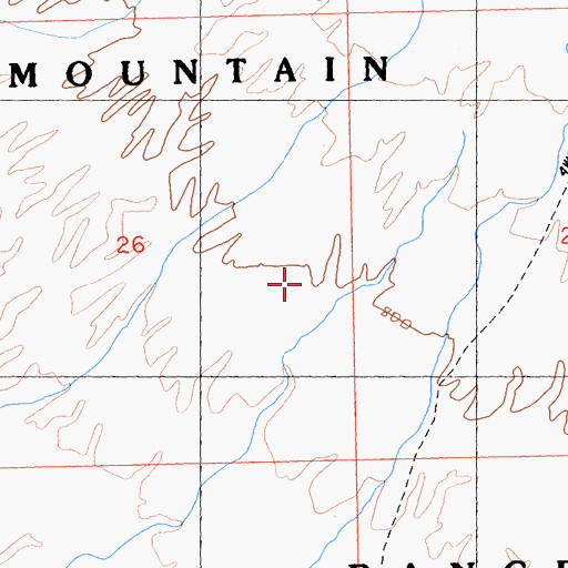 Topographic Map of East Imperial Division, CA
