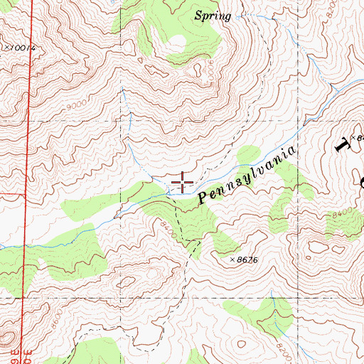 Topographic Map of Markleeville Division, CA