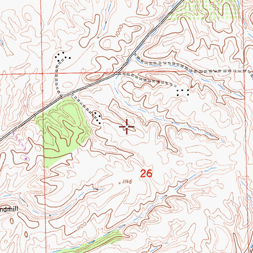 Topographic Map of Paso Robles Division, CA