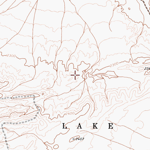 Topographic Map of Searles Valley Division, CA