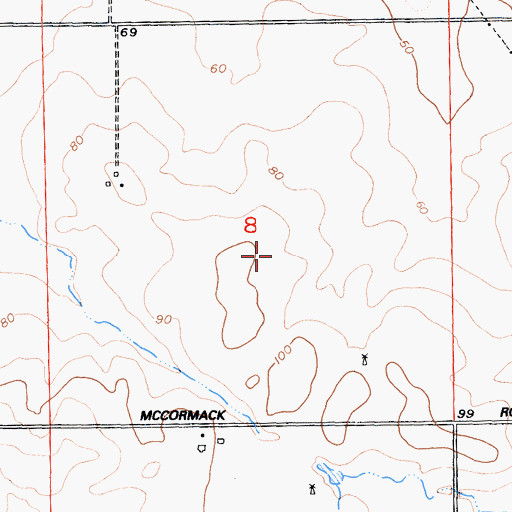 Topographic Map of Rio Vista Division, CA
