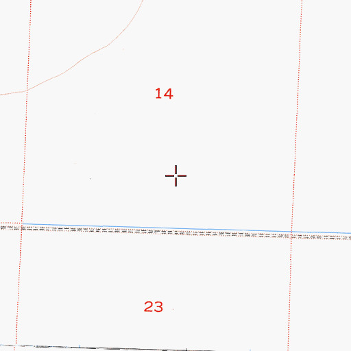 Topographic Map of Stratford Division, CA