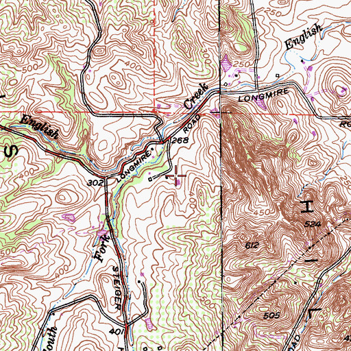 Topographic Map of Vacaville Division, CA