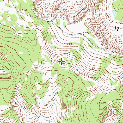 Topographic Map of Basalt Division, CO