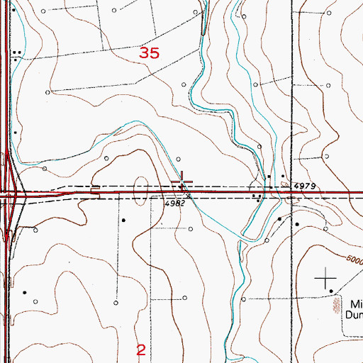 Topographic Map of Erie-Frederick Division, CO