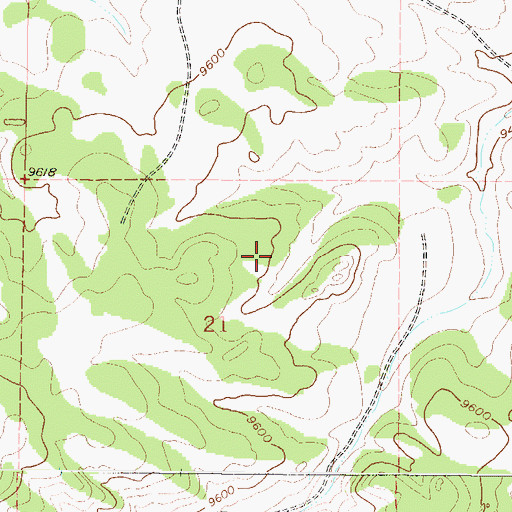 Topographic Map of Fairplay Division, CO