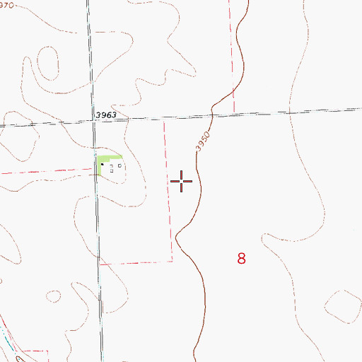 Topographic Map of Haxtun Division, CO
