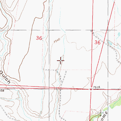 Topographic Map of Kremmling Division, CO