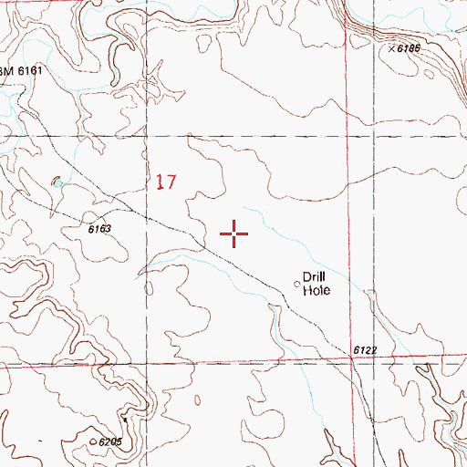 Topographic Map of Maybell-Powder Wash Division, CO