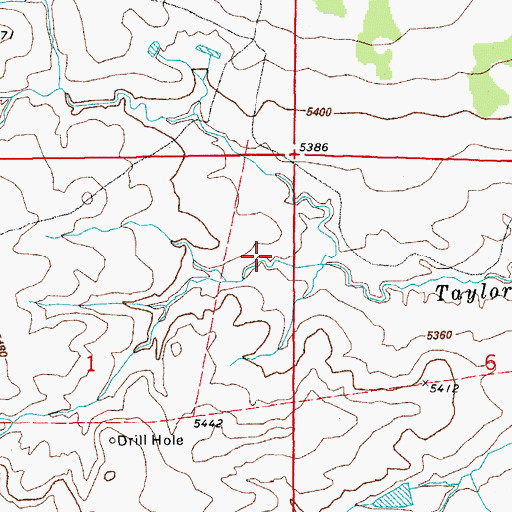 Topographic Map of Model Division, CO