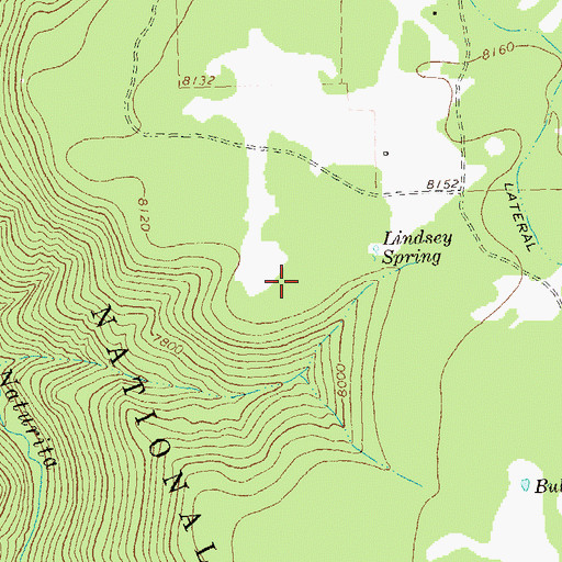 Topographic Map of Norwood Division, CO