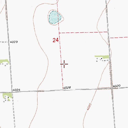 Topographic Map of Idalia-Joes Division, CO