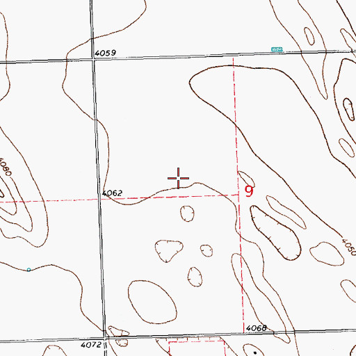 Topographic Map of Yuma Division, CO