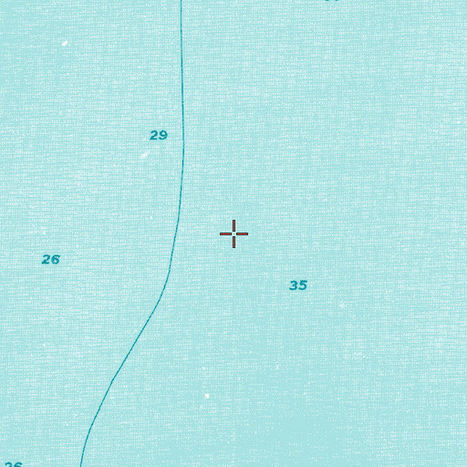 Topographic Map of Cocoa Beach-Cape Canaveral Division, FL