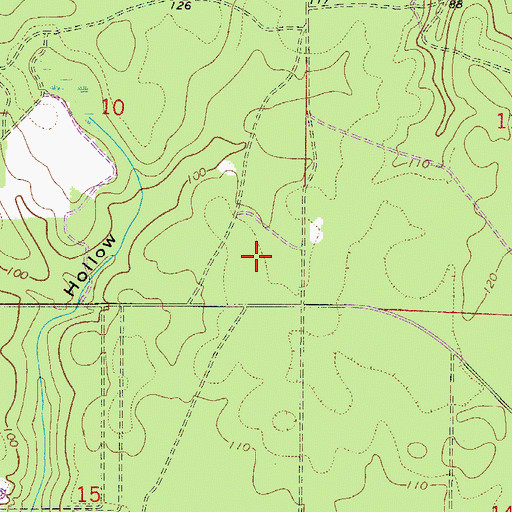 Topographic Map of Gulf Breeze-Harold Division, FL