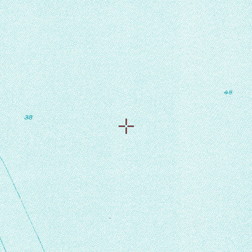Topographic Map of Melbourne Shores-Floridana Beach Division, FL