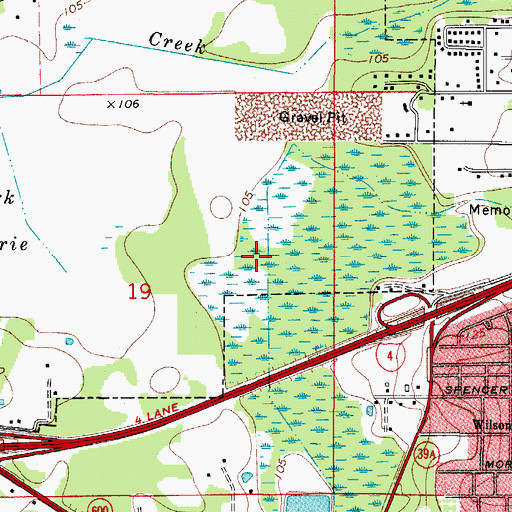 Topographic Map of Plant City Division, FL