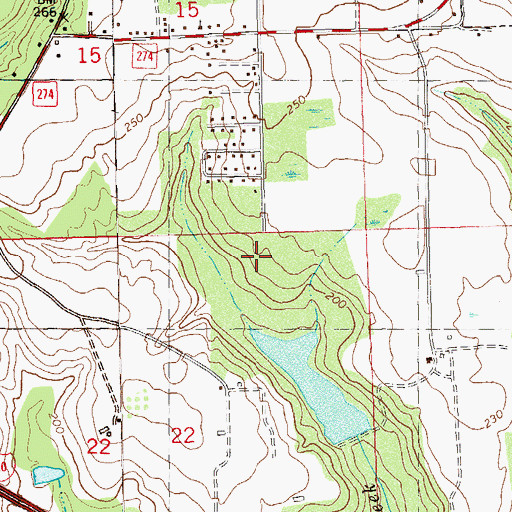 Topographic Map of Quincy Division, FL