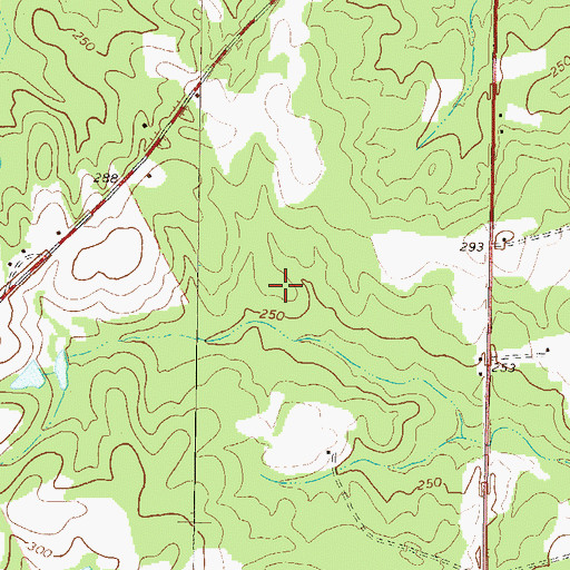 Topographic Map of Adrian Division, GA