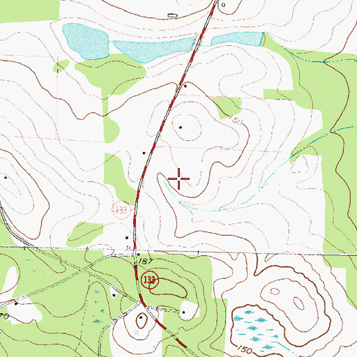 Topographic Map of Boston Division, GA
