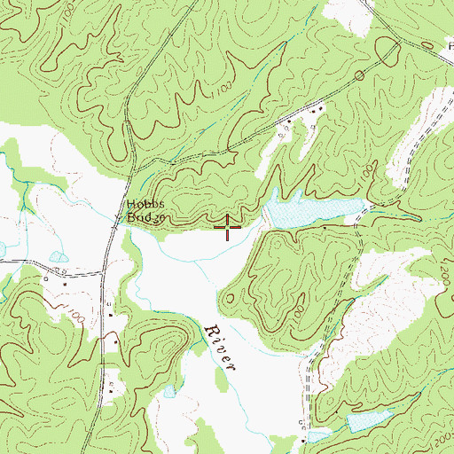 Topographic Map of Buchanan Division, GA