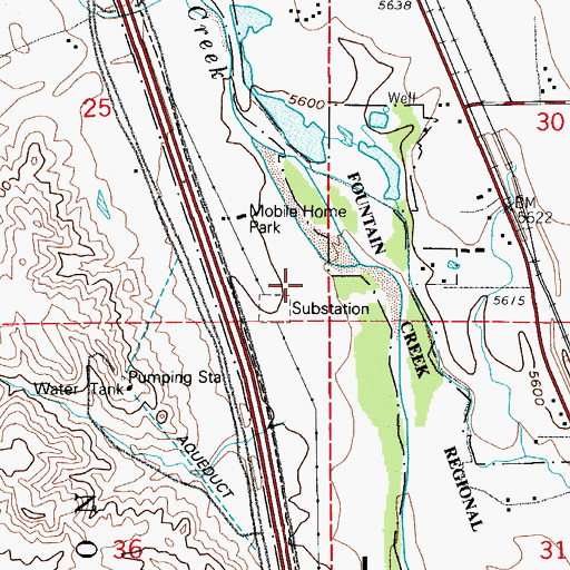 Topographic Map of Chansler Canal Number 30, CO