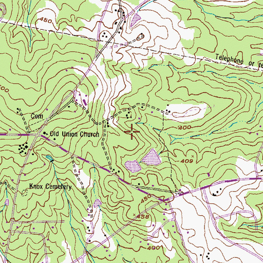 Topographic Map of Grovetown-Harlem Division, GA