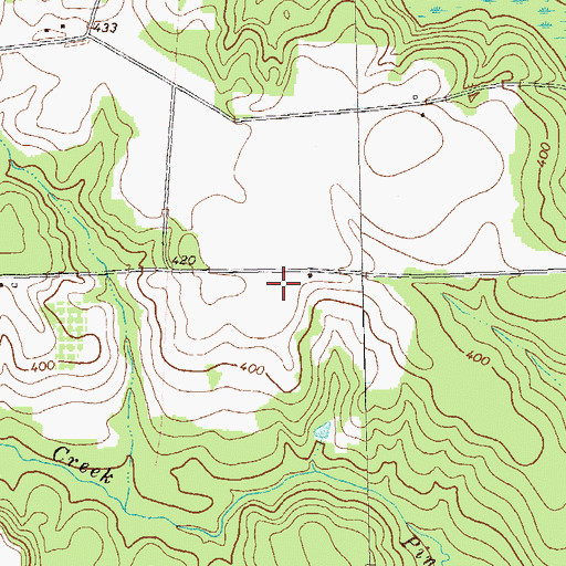 Topographic Map of Ideal Division, GA