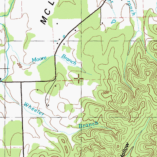 Topographic Map of Kensington Division, GA