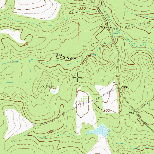 Topographic Map of Queensland Division, GA