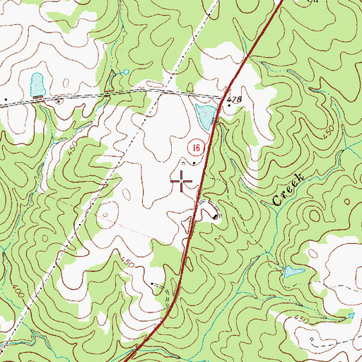 Topographic Map of Norris Division, GA